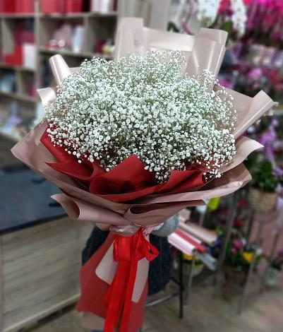 Букет цветов из: Гипсофила в Шелковке