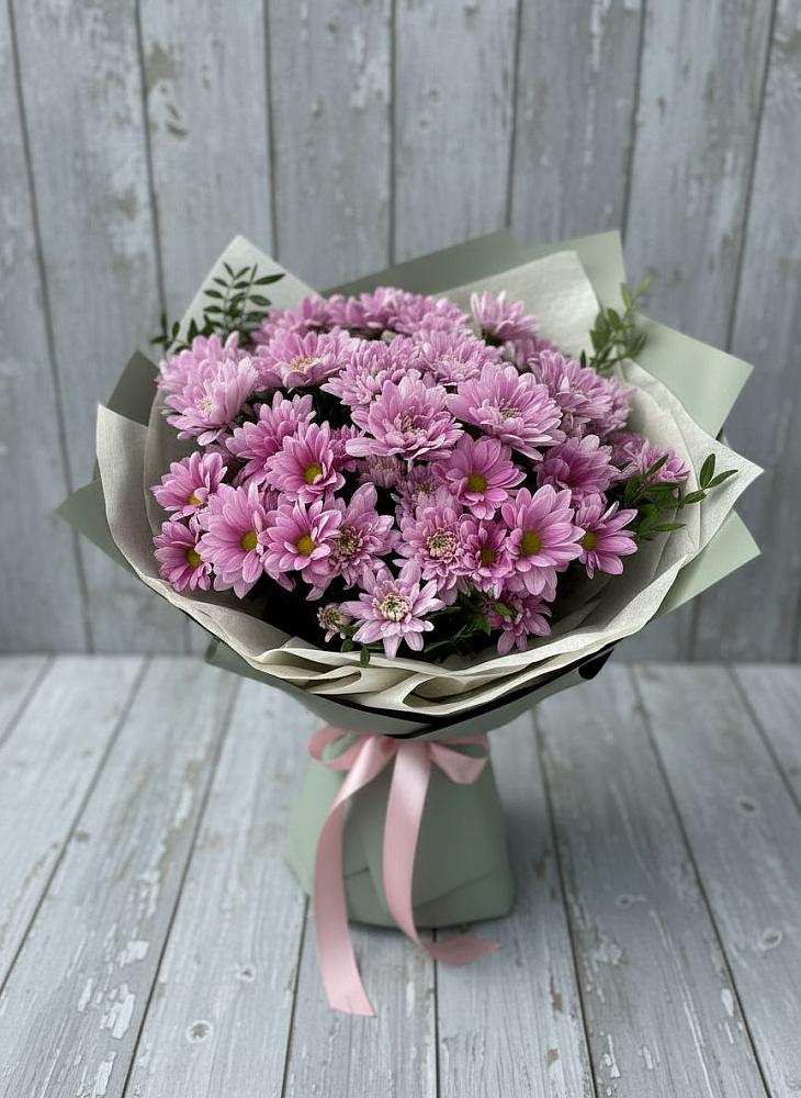 Букет цветов из: Хризантемы в Шелковке