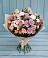 Букет цветов из: Хризантемы, Розы и Альстромерии в Шелковке