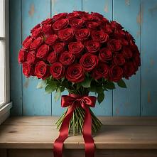 Букет Красные розы Блэк Меджик в Шелковке