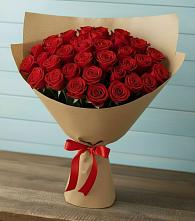 Букет Красные розы Милано в Шелковке