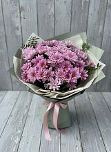 Букет цветов из:  Хризантемы в Шелковке