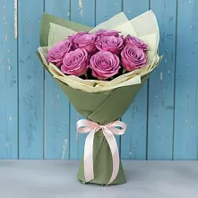 Букет Розы Фёрст Леди в Шелковке