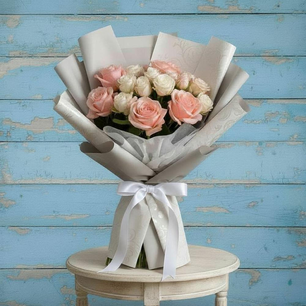 Букет цветов из: Розы в Шелковке