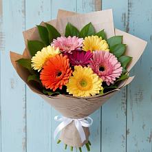 Букет цветов из:  Герберы в Шелковке