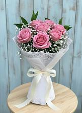 Букет цветов из:  Розы в Шелковке