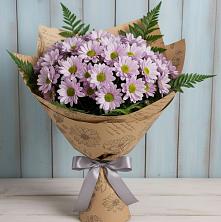 Букет цветов из:  Хризантемы в Шелковке