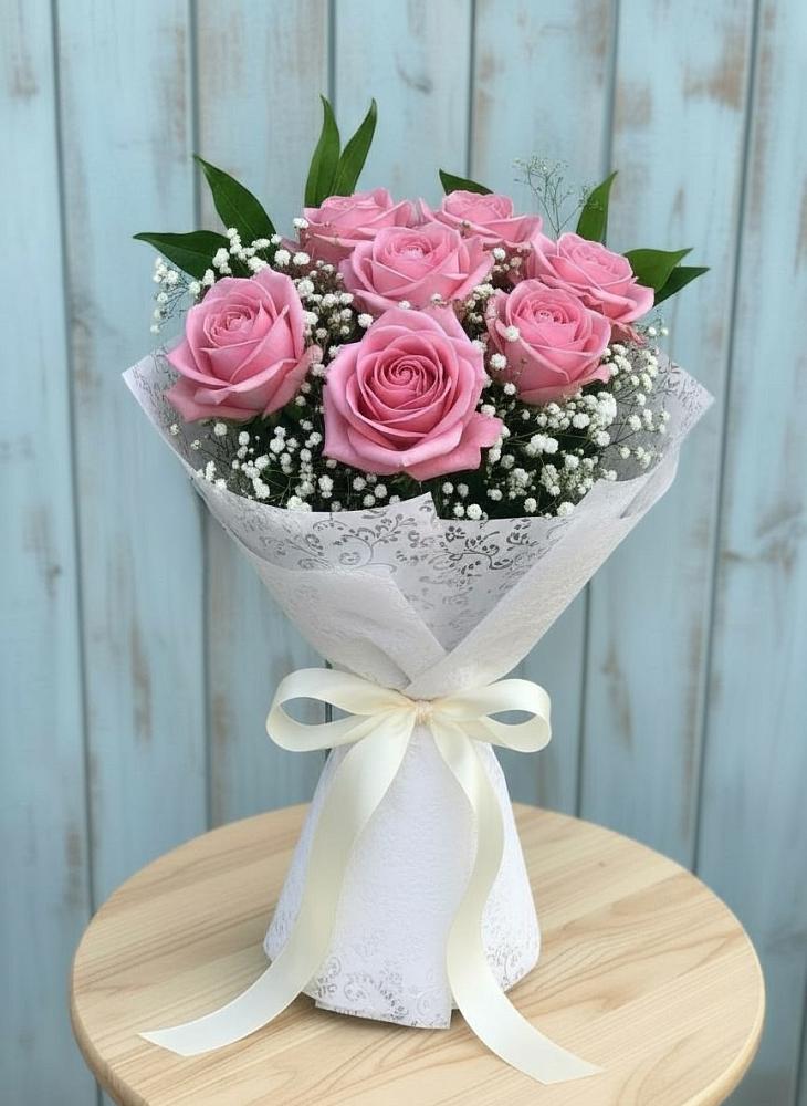 Букет цветов из: Розы в Шелковке