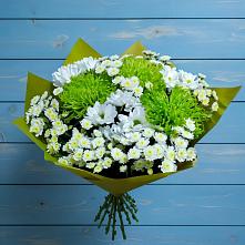 Букет цветов из:  Хризантемы в Шелковке