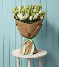 Букет цветов из:  Лизиантусы в Шелковке