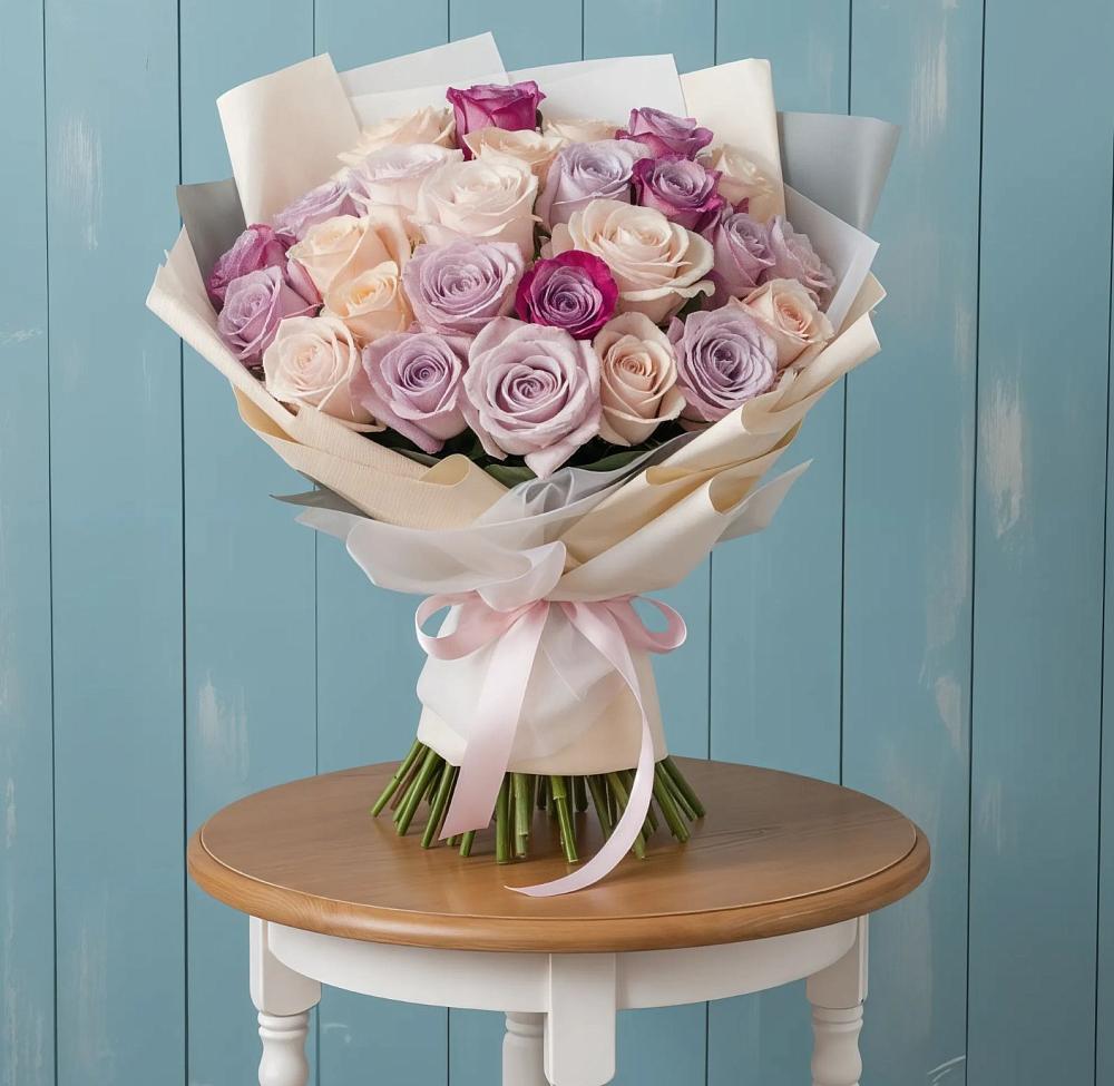 Букет цветов из: Розы в Шелковке