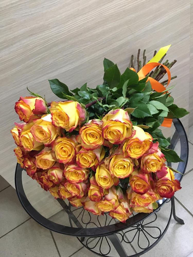 Букет Желтые розы в Шелковке