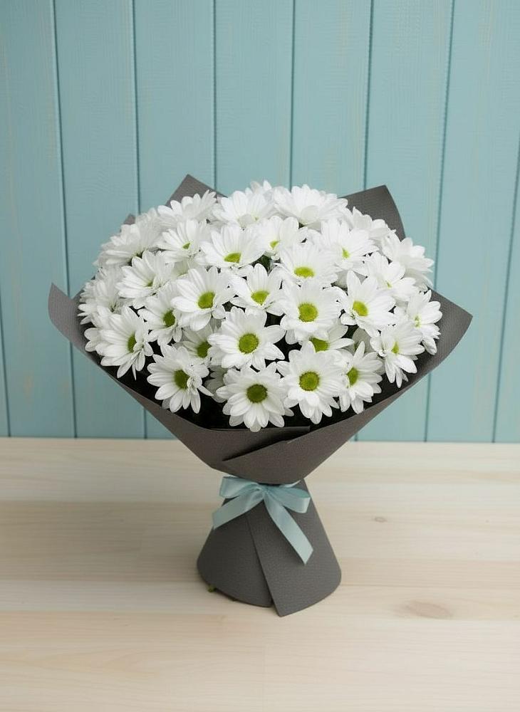 Букет цветов из: Хризантемы в Шелковке