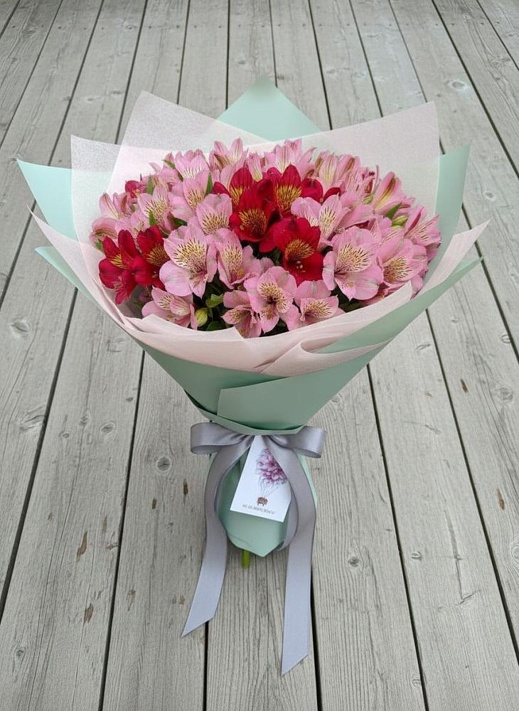 Букет цветов из: Альстромерии в Шелковке