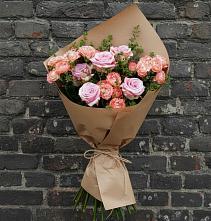 Букет цветов из:  Розы в Шелковке