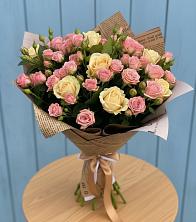 Букет цветов из:  Розы в Шелковке
