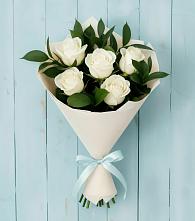 Букет цветов из:  Розы в Шелковке