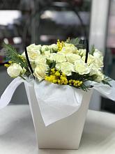 Цветочная композиция из Розы  в Шелковке