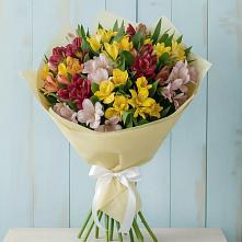 Букет цветов из:  Альстромерии в Шелковке