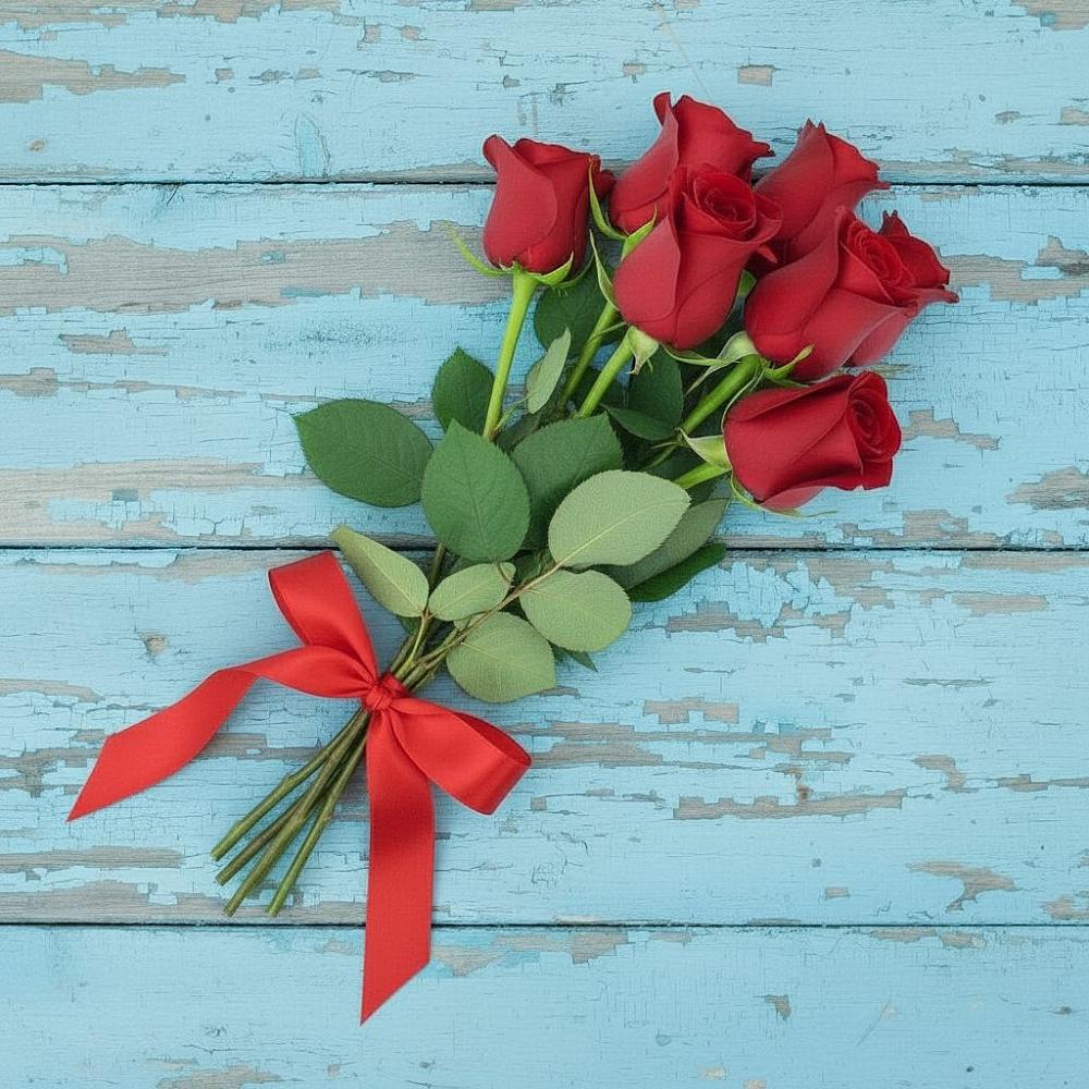 Букет Красные розы в Шелковке