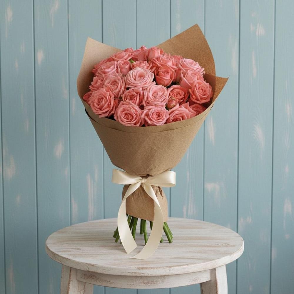 Букет цветов из: Розы в Шелковке