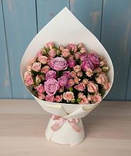 Букет цветов из:  Розы в Шелковке